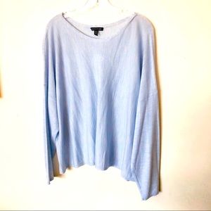 Luxury Eileen Fisher 100% Italian merino top